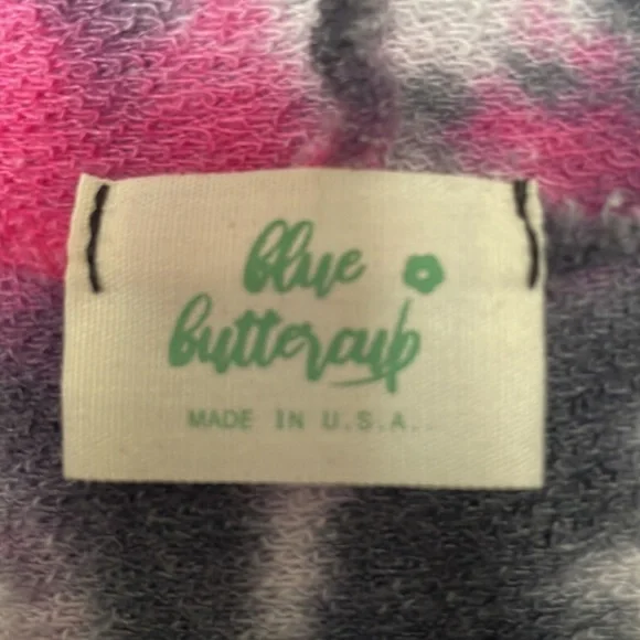 Oversized TieDye Zip Hoodie - Picture 3 of 6